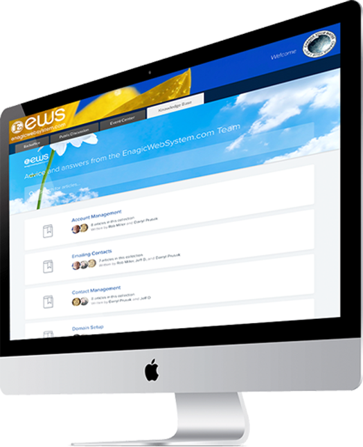 man doing customer support